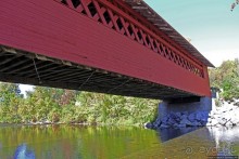В гостях у Радуги. Крытые мосты Вермонта. Мост Генри и пиво