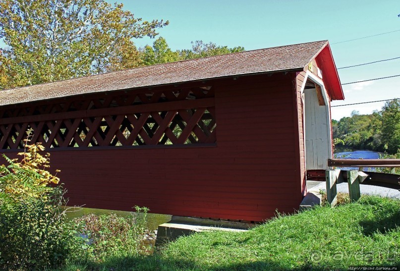 В гостях у Радуги. Крытые мосты Вермонта. Мост Генри и пиво