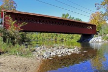 В гостях у Радуги. Крытые мосты Вермонта. Мост Генри и пиво