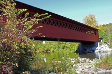 В гостях у Радуги. Крытые мосты Вермонта. Мост Генри и пиво