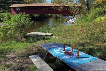 В гостях у Радуги. Крытые мосты Вермонта. Мост Генри и пиво