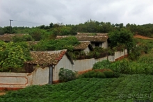 Катим по КНДР. Сельские пейзажи на северо-восток от Кэсона 