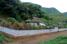 Катим по КНДР. Сельские пейзажи на северо-восток от Кэсона 
