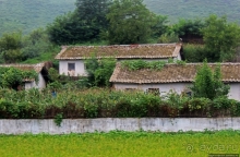 Катим по КНДР. Сельские пейзажи на северо-восток от Кэсона 