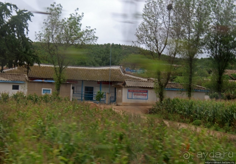 Катим по КНДР. Сельские пейзажи на северо-восток от Кэсона 