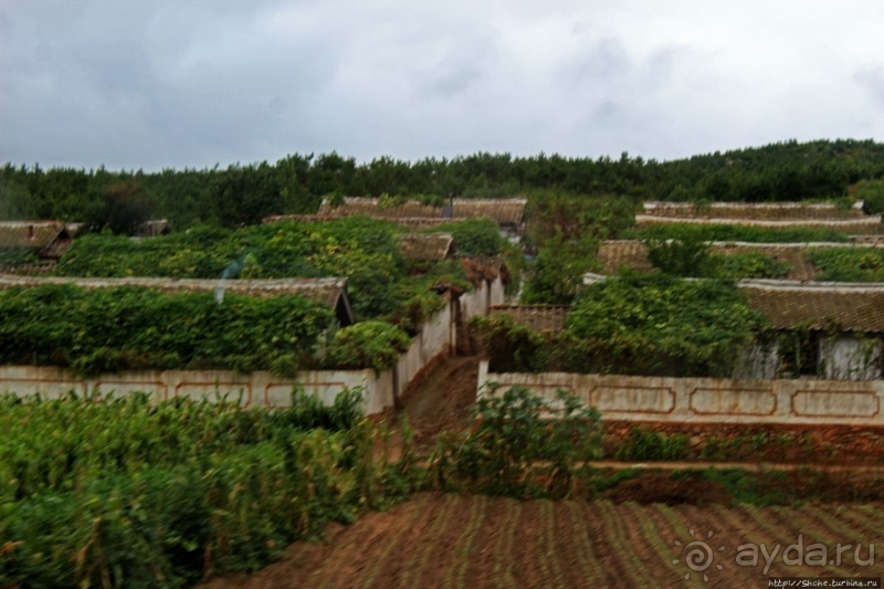 Катим по КНДР. Сельские пейзажи на северо-восток от Кэсона 