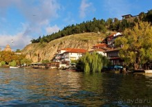 Мы на лодочке катались по Охриду-озеру