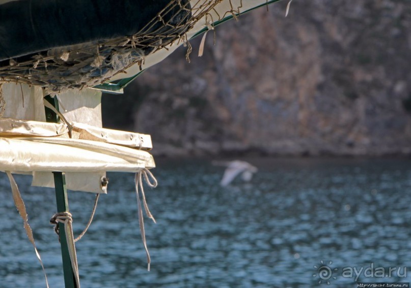 Мы на лодочке катались по Охриду-озеру