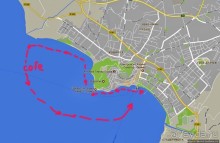 Мы на лодочке катались по Охриду-озеру