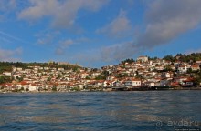 Мы на лодочке катались по Охриду-озеру