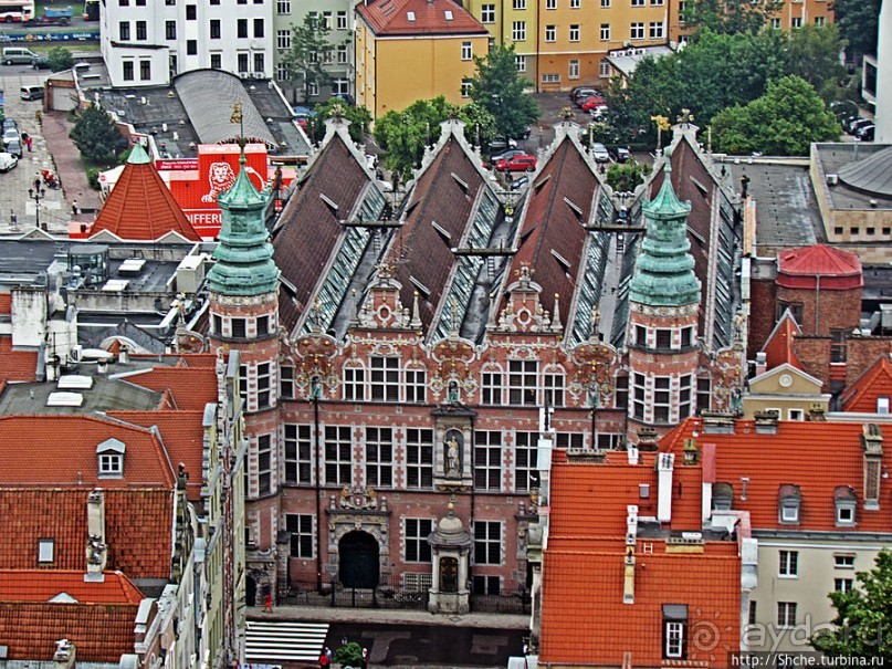 Панорамные виды на сказочный Гданьск с колокольни св. Марии