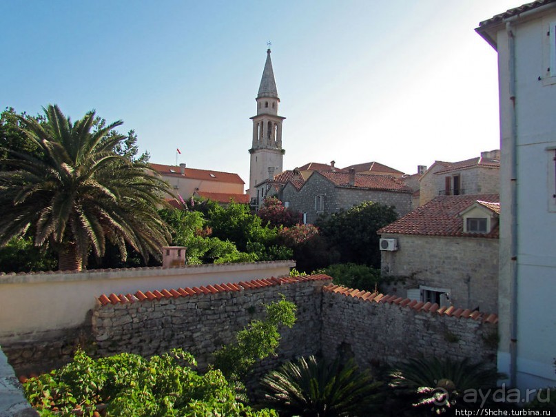 Прогулка по крепостной стене Старой Будвы