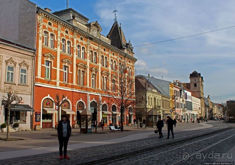 Кошице. Пешком по Главной