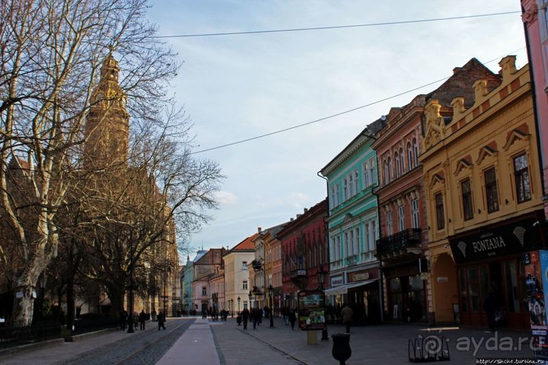 Кошице. Пешком по Главной