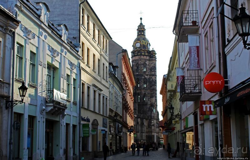 Кошице. Пешком по Главной