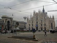 Два часа в центре Милана. Собор, пассаж и ... трамваи