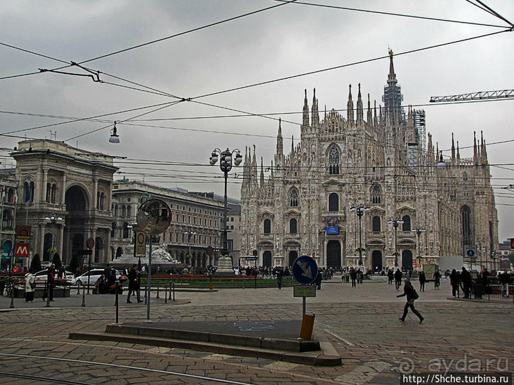 Два часа в центре Милана. Собор, пассаж и ... трамваи
