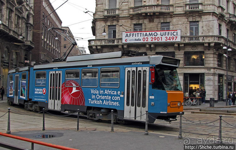 Два часа в центре Милана. Собор, пассаж и ... трамваи