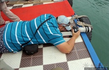 Вышла бухта из тумана