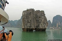 Вышла бухта из тумана