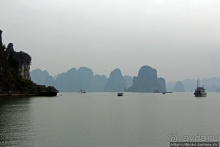 Вышла бухта из тумана