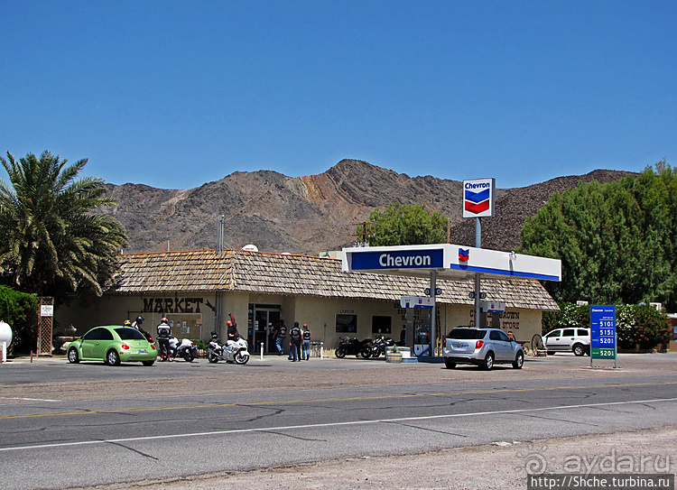 Долина Смерти. Шошони (Shoshone) — край цивилизации