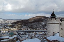 Третий уровень Зальцбурга - башня крепости Хоэнзальцбург