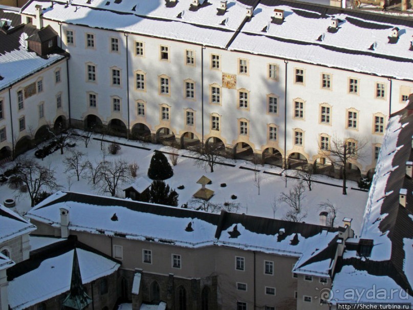 Третий уровень Зальцбурга - башня крепости Хоэнзальцбург