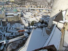 Третий уровень Зальцбурга - башня крепости Хоэнзальцбург