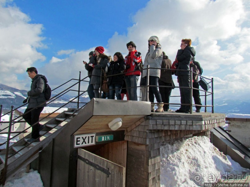 Третий уровень Зальцбурга - башня крепости Хоэнзальцбург