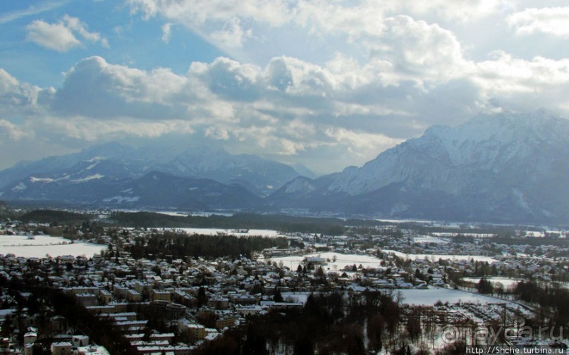 Третий уровень Зальцбурга - башня крепости Хоэнзальцбург