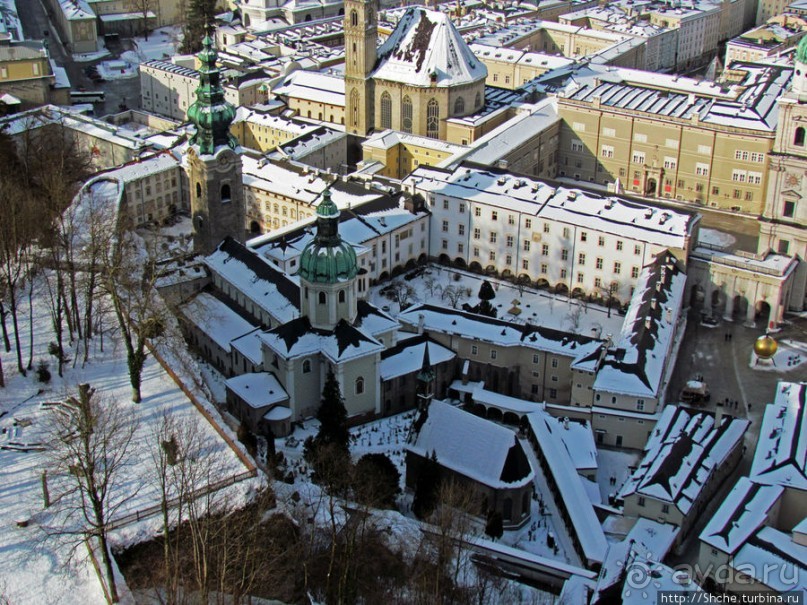 Третий уровень Зальцбурга - башня крепости Хоэнзальцбург