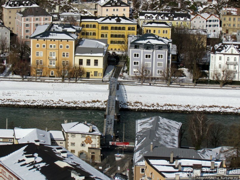 Третий уровень Зальцбурга - башня крепости Хоэнзальцбург