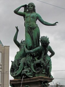 Фонтан Broderbrunnen, 19 век