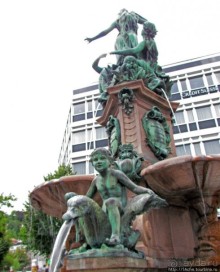 Фонтан Broderbrunnen, 19 век