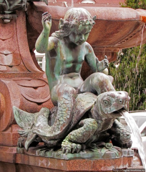 Фонтан Broderbrunnen, 19 век