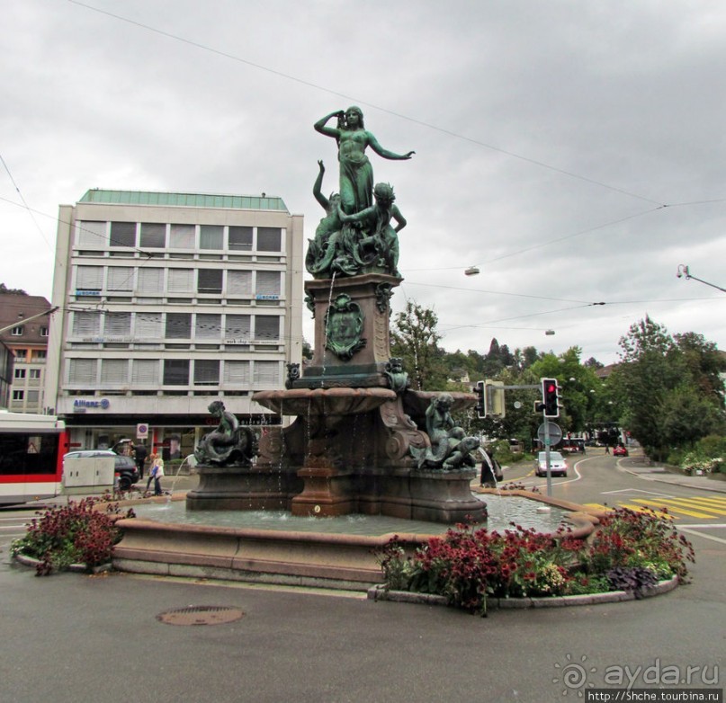 Фонтан Broderbrunnen, 19 век