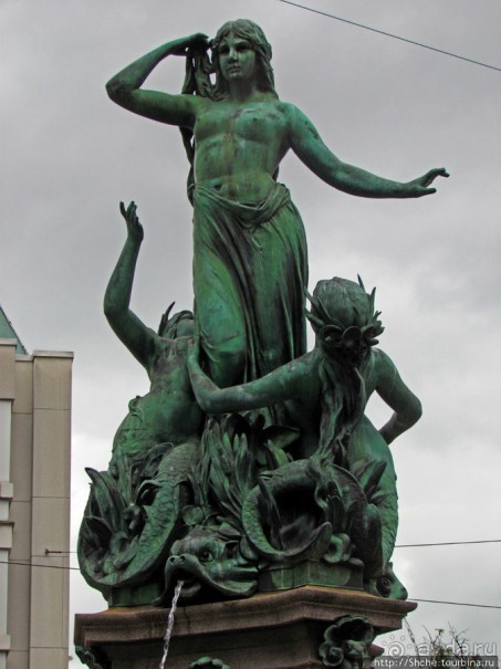 Фонтан Broderbrunnen, 19 век