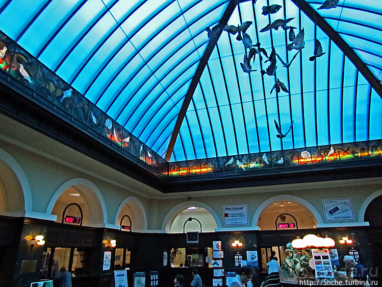 "Под небом голубым-м..." Интересное почтовое отделение 50