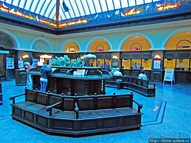 "Под небом голубым-м..." Интересное почтовое отделение 50