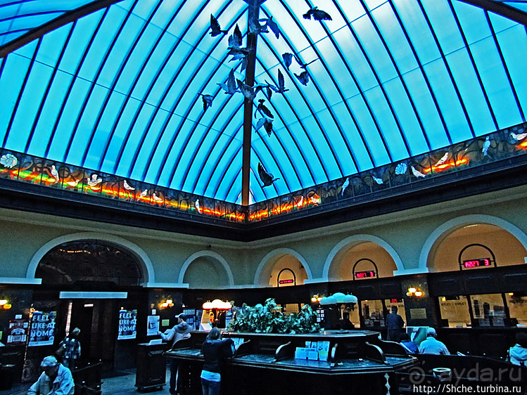 "Под небом голубым-м..." Интересное почтовое отделение 50