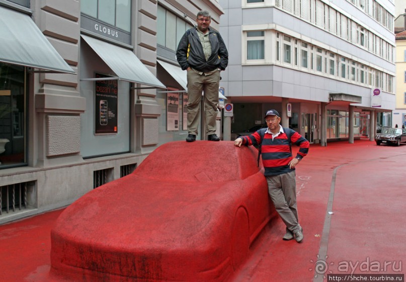 "Красная площадь" Санкт-Галлена