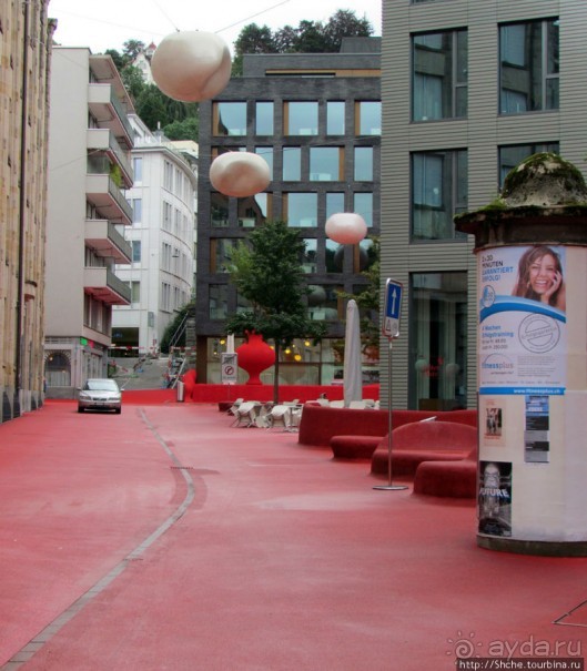 "Красная площадь" Санкт-Галлена