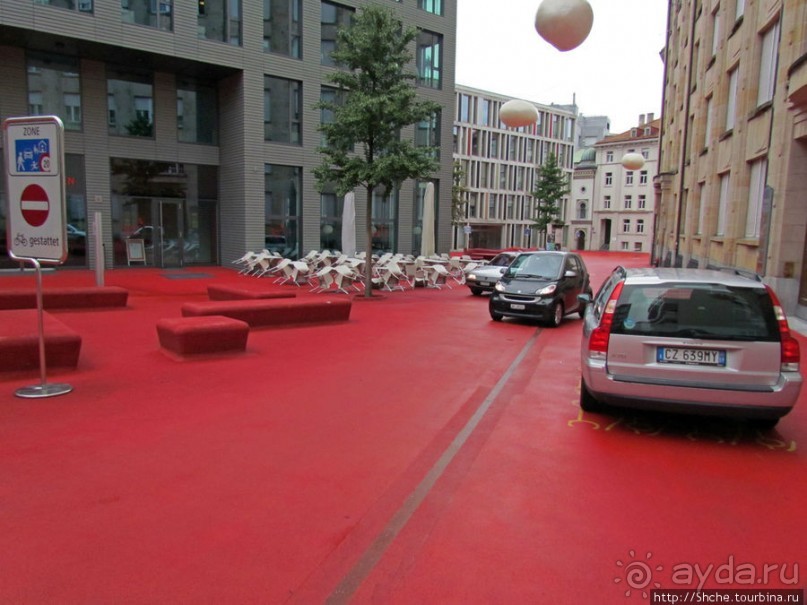 "Красная площадь" Санкт-Галлена