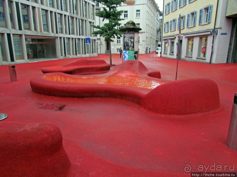 "Красная площадь" Санкт-Галлена