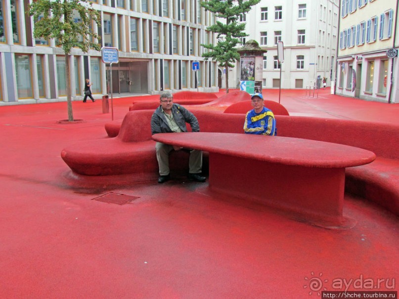 "Красная площадь" Санкт-Галлена