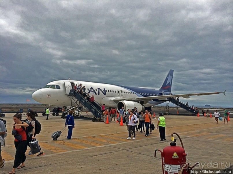 Садимся на Галапагосах