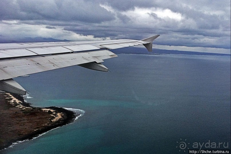 Садимся на Галапагосах