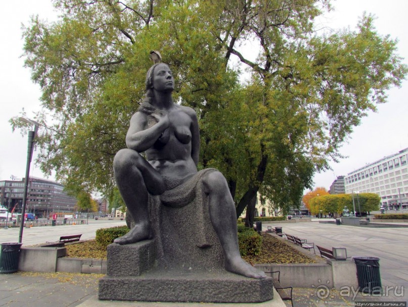 Ратушная площадь Осло