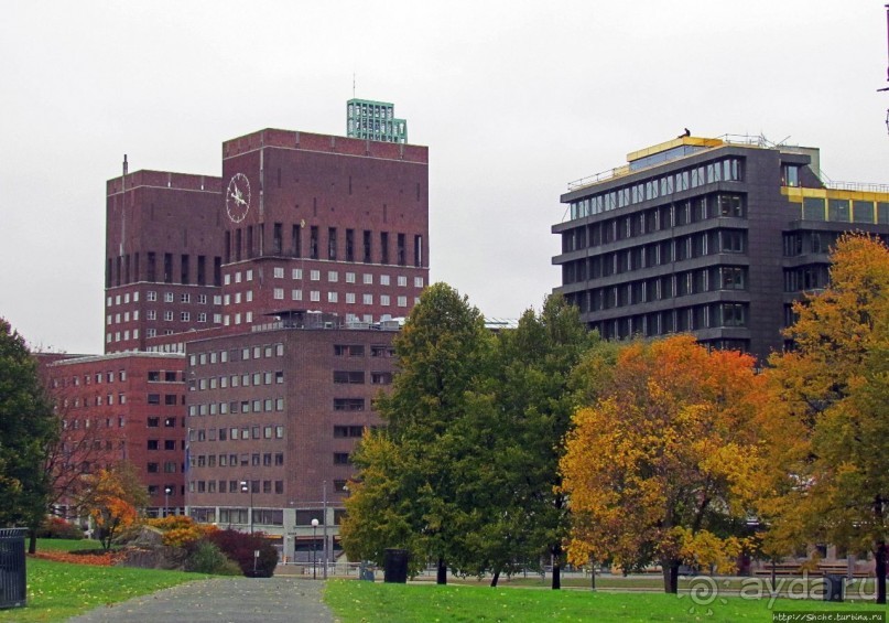 Ратушная площадь Осло